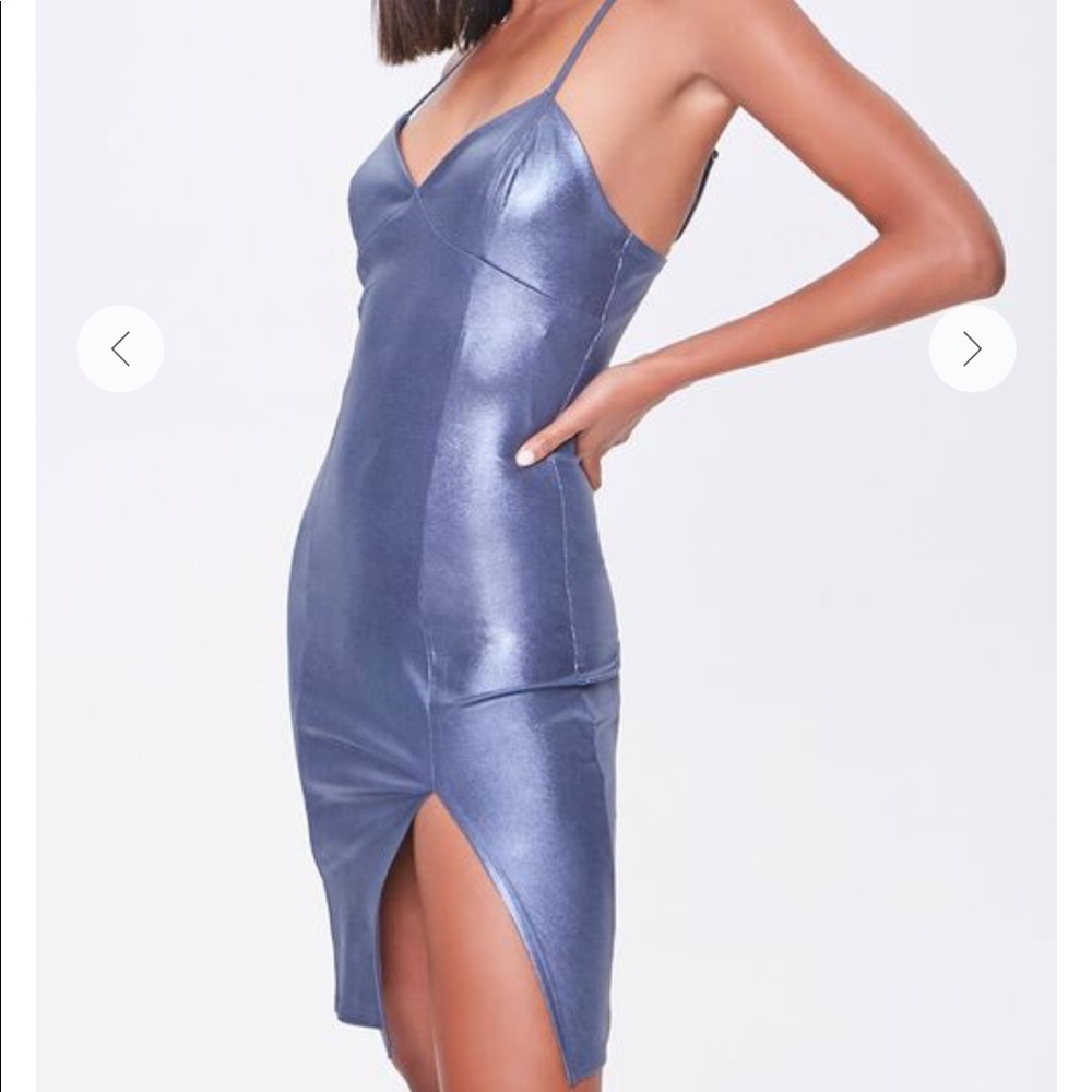 Bodycon Slit Mini Dress